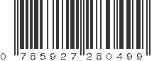 UPC 785927280499