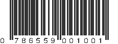 UPC 786559001001