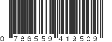 UPC 786559419509