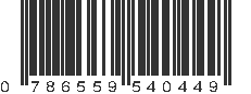 UPC 786559540449