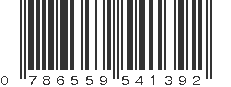 UPC 786559541392