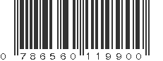 UPC 786560119900