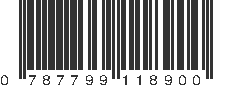 UPC 787799118900