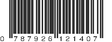 UPC 787926121407