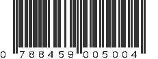 UPC 788459005004