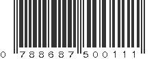 UPC 788687500111