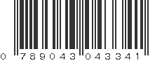 UPC 789043043341