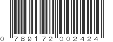 UPC 789172002424