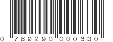 UPC 789290000630