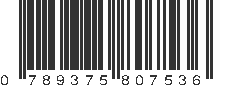 UPC 789375807536