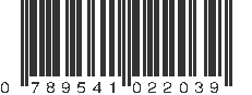 UPC 789541022039