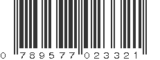 UPC 789577023321