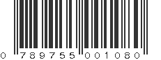 UPC 789755001080