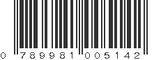 UPC 789981005142