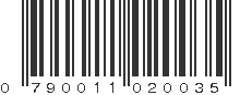 UPC 790011020035