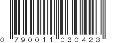 UPC 790011030423