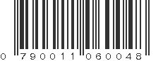 UPC 790011060048