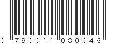 UPC 790011080046