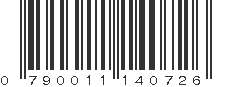 UPC 790011140726