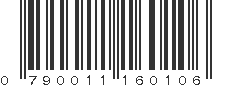 UPC 790011160106