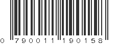 UPC 790011190158