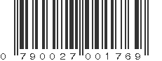 UPC 790027001769