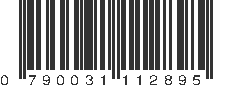 UPC 790031112895