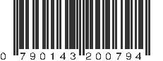 UPC 790143200794