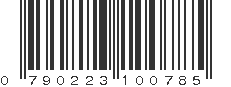 UPC 790223100785