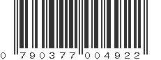 UPC 790377004922