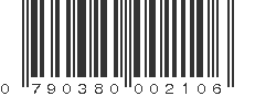 UPC 790380002106