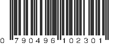 UPC 790496102301