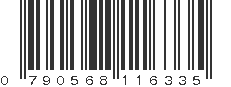 UPC 790568116335