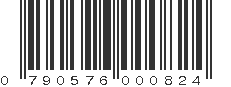 UPC 790576000824