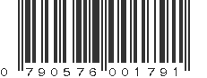 UPC 790576001791