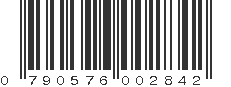 UPC 790576002842