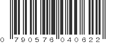 UPC 790576040622