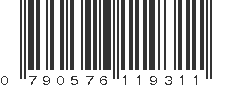 UPC 790576119311