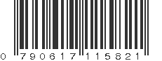 UPC 790617115821