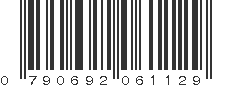 UPC 790692061129