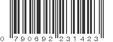 UPC 790692231423