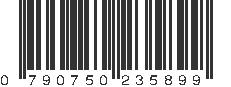 UPC 790750235899