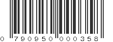 UPC 790950000358