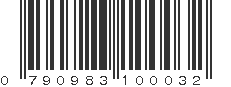 UPC 790983100032