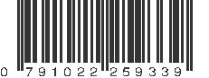 UPC 791022259339