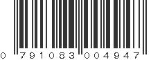 UPC 791083004947