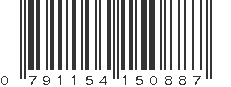 UPC 791154150887