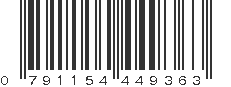 UPC 791154449363