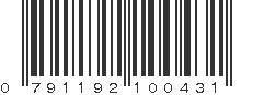 UPC 791192100431