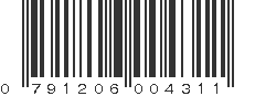 UPC 791206004311
